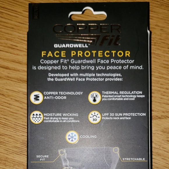 New Copper Fit GuardWell Face Protector, mask. - Picture 7 of 9